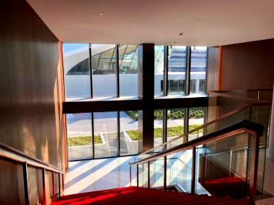 Stairs, Saarinen Wing, TWA Hotel, John F. Kennedy Internat… 
