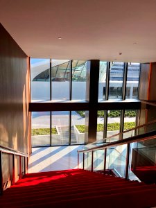 Stairs, Saarinen Wing, TWA Hotel, John F. Kennedy Internat… 