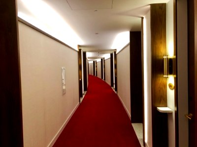 Hallway, Saarinen Wing, TWA Hotel, John F. Kennedy Interna… 