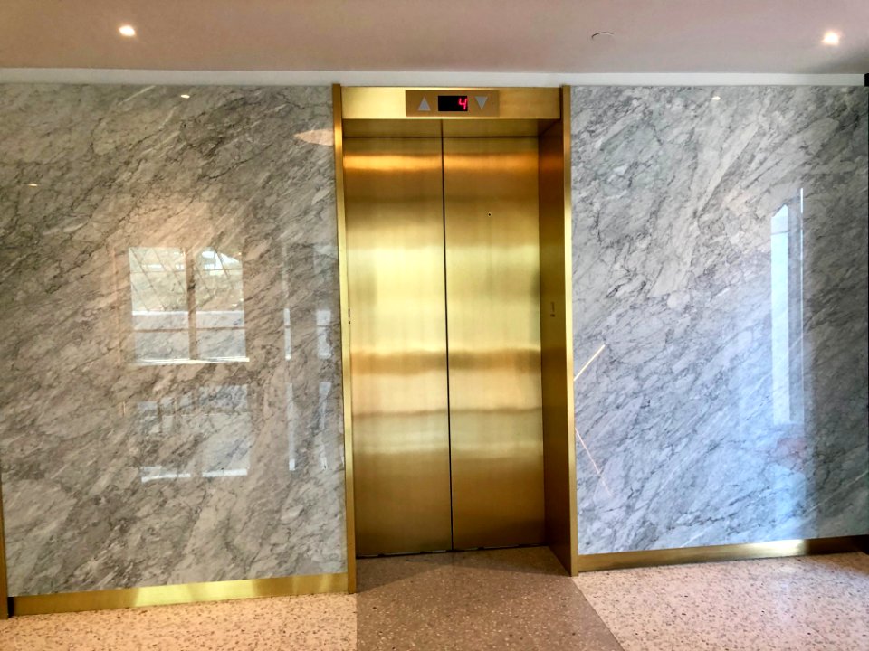 Elevator Lobby, Saarinen Wing, TWA Hotel, John F. Kennedy … 
