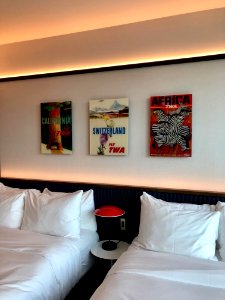 Guest Room, Saarinen Wing, TWA Hotel, John F. Kennedy Inte… 