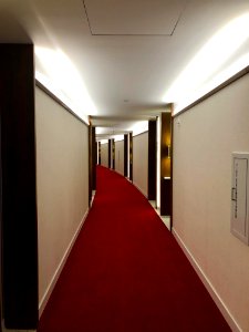Hallway, Saarinen Wing, TWA Hotel, John F. Kennedy Interna… 