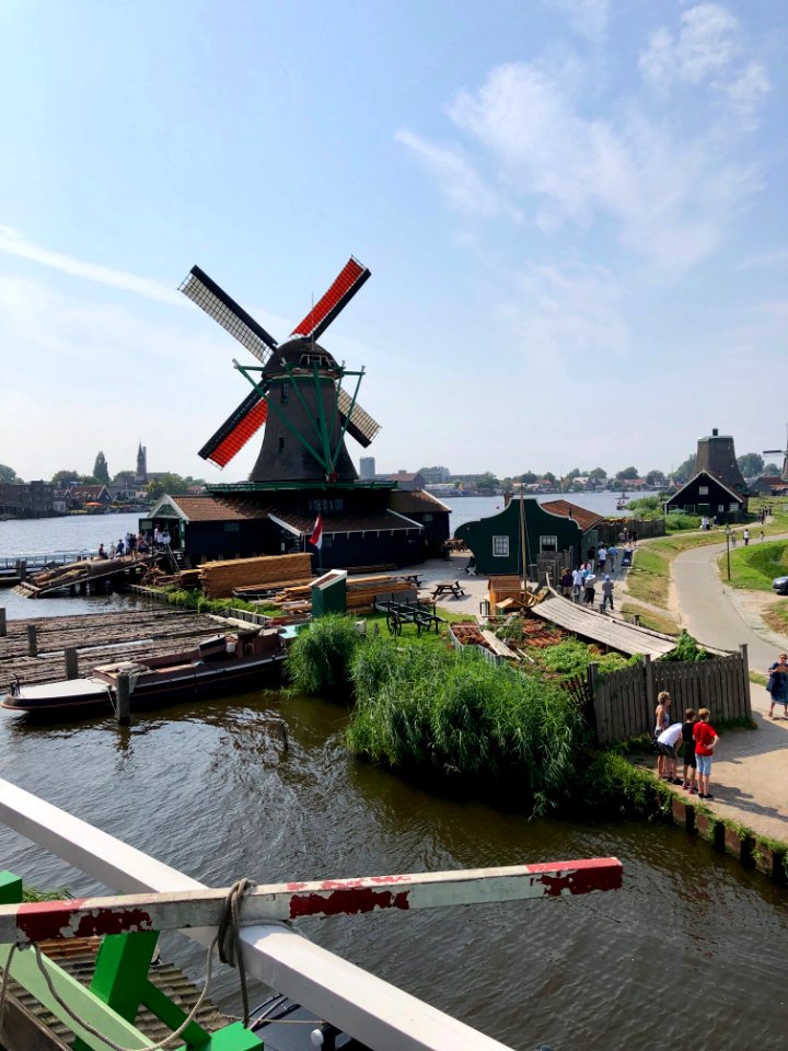 Houtzaagmolen het Jonge Schaap, Zaanse Schans, Zaandam, No… 