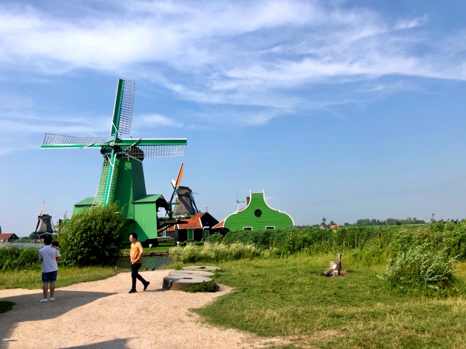 De Gekroonde Poelenburg, Zaanse Schans, Zaandam, Noord-Hol… 