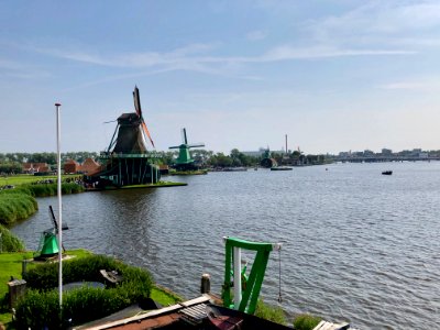 Verfmolen De Kat, Zaanse Schans, Zaandam, Noord-Holland, N… 