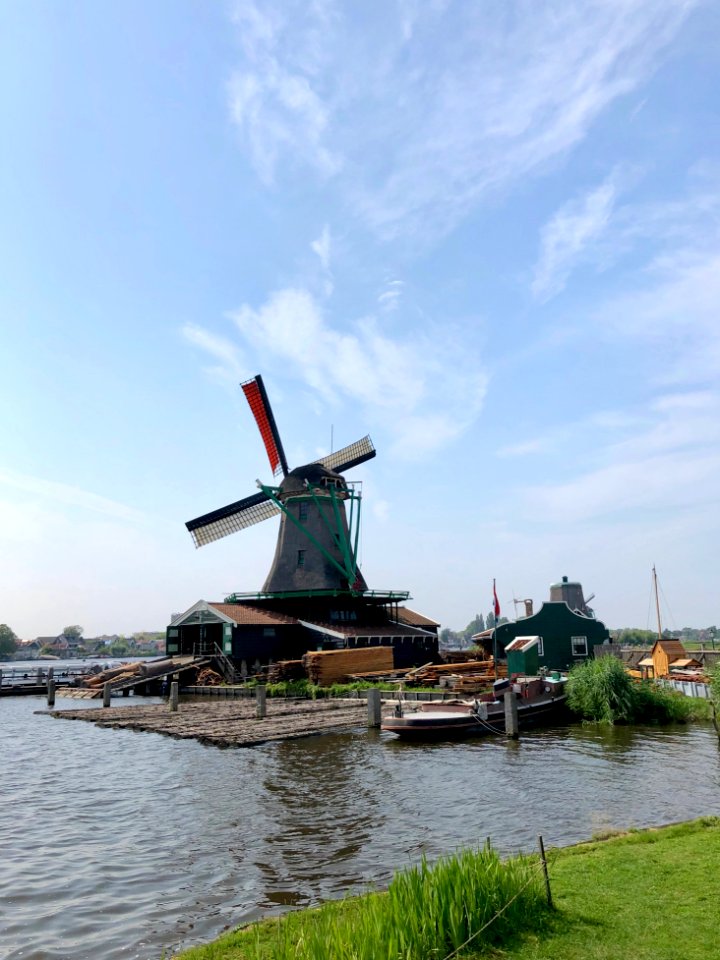 Houtzaagmolen het Jonge Schaap, Zaanse Schans, Zaandam, No… 