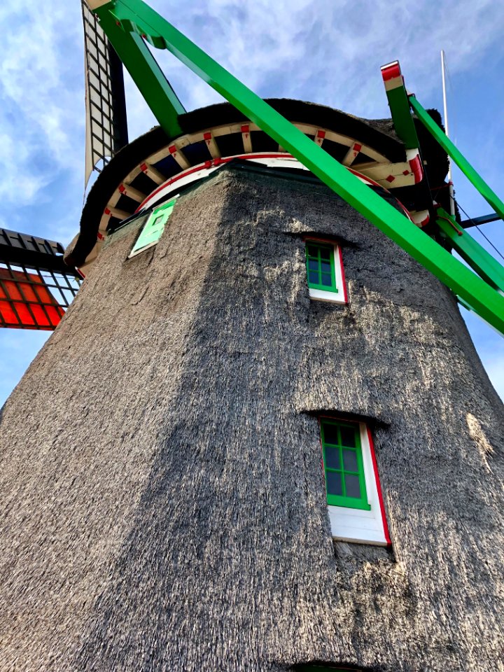 Oliemolen de Zoeker, Zaanse Schans, Zaandam, Noord-Holland… 
