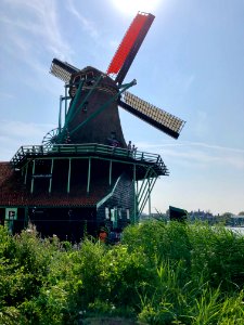 Verfmolen De Kat, Zaanse Schans, Zaandam, Noord-Holland, N… 