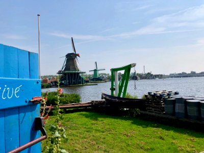 Verfmolen De Kat, Zaanse Schans, Zaandam, Noord-Holland, N… 