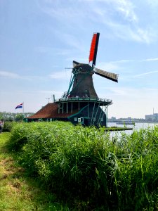 Verfmolen De Kat, Zaanse Schans, Zaandam, Noord-Holland, N… 