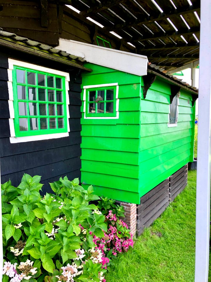 Oliemolen de Zoeker, Zaanse Schans, Zaandam, Noord-Holland… 