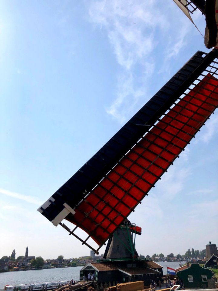 Oliemolen de Zoeker, Zaanse Schans, Zaandam, Noord-Holland… 