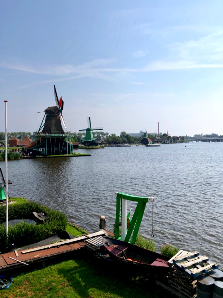 Verfmolen De Kat, Zaanse Schans, Zaandam, Noord-Holland, N… 