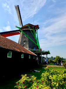 Oliemolen de Zoeker, Zaanse Schans, Zaandam, Noord-Holland… 