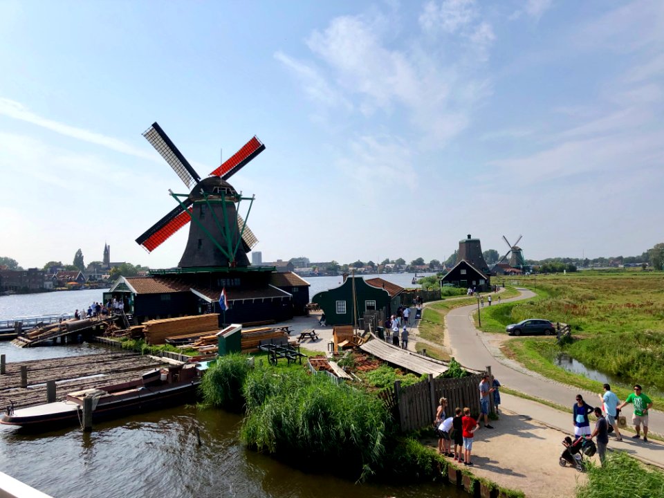 Houtzaagmolen het Jonge Schaap, Zaanse Schans, Zaandam, No… 