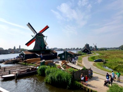 Houtzaagmolen het Jonge Schaap, Zaanse Schans, Zaandam, No… 