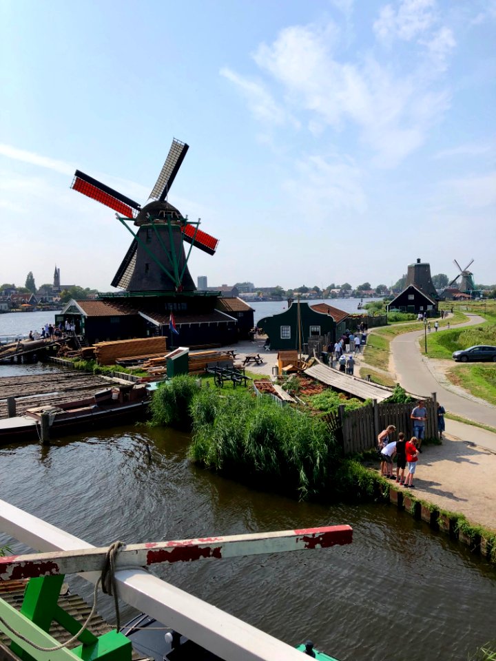 Houtzaagmolen het Jonge Schaap, Zaanse Schans, Zaandam, No… 