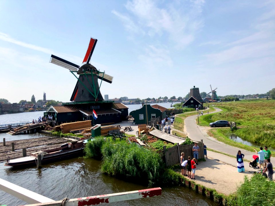 Houtzaagmolen het Jonge Schaap, Zaanse Schans, Zaandam, No… 