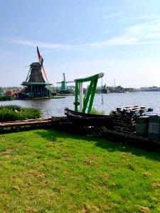 Verfmolen De Kat, Zaanse Schans, Zaandam, Noord-Holland, N… 