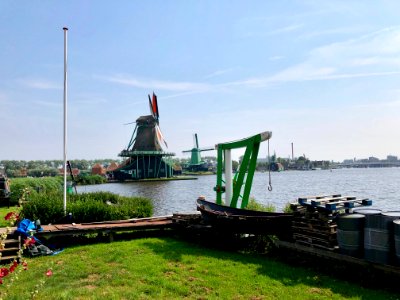 Verfmolen De Kat, Zaanse Schans, Zaandam, Noord-Holland, N… 