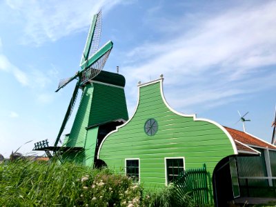 De Gekroonde Poelenburg, Zaanse Schans, Zaandam, Noord-Hol… 