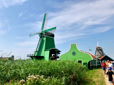 De Gekroonde Poelenburg, Zaanse Schans, Zaandam, Noord-Hol… 