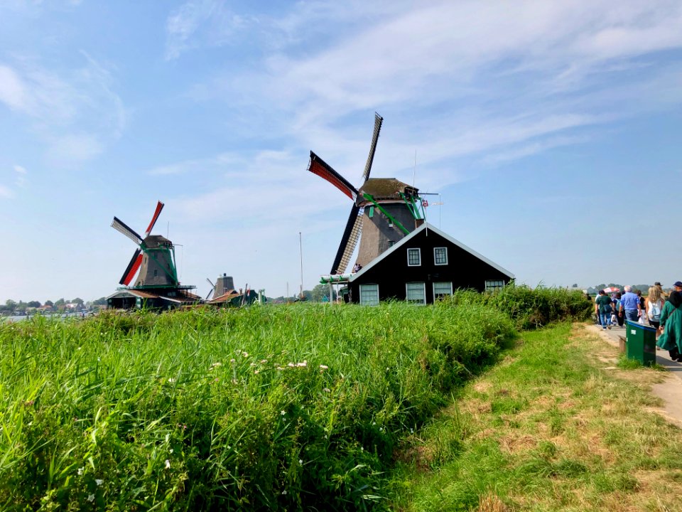 Oliemolen de Zoeker, Zaanse Schans, Zaandam, Noord-Holland… 