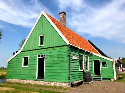 Wevershuis, Zaanse Schans, Zaandam, Noord-Holland, Nederla… 
