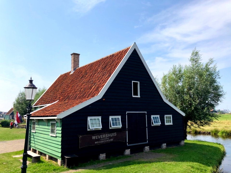 Wevershuis, Zaanse Schans, Zaandam, Noord-Holland, Nederla… 