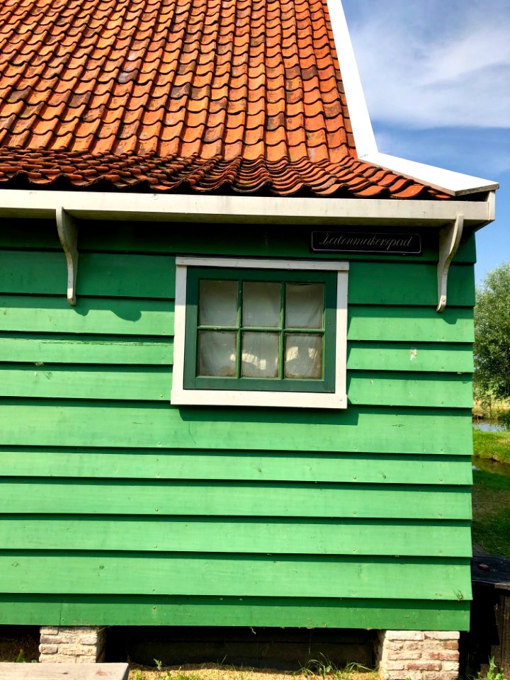 Wevershuis, Zaanse Schans, Zaandam, Noord-Holland, Nederla… 