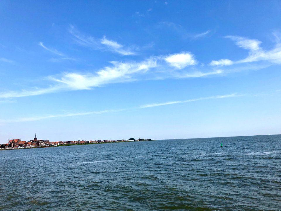 Markermeer, Volendam, Noord-Holland, Nederland 