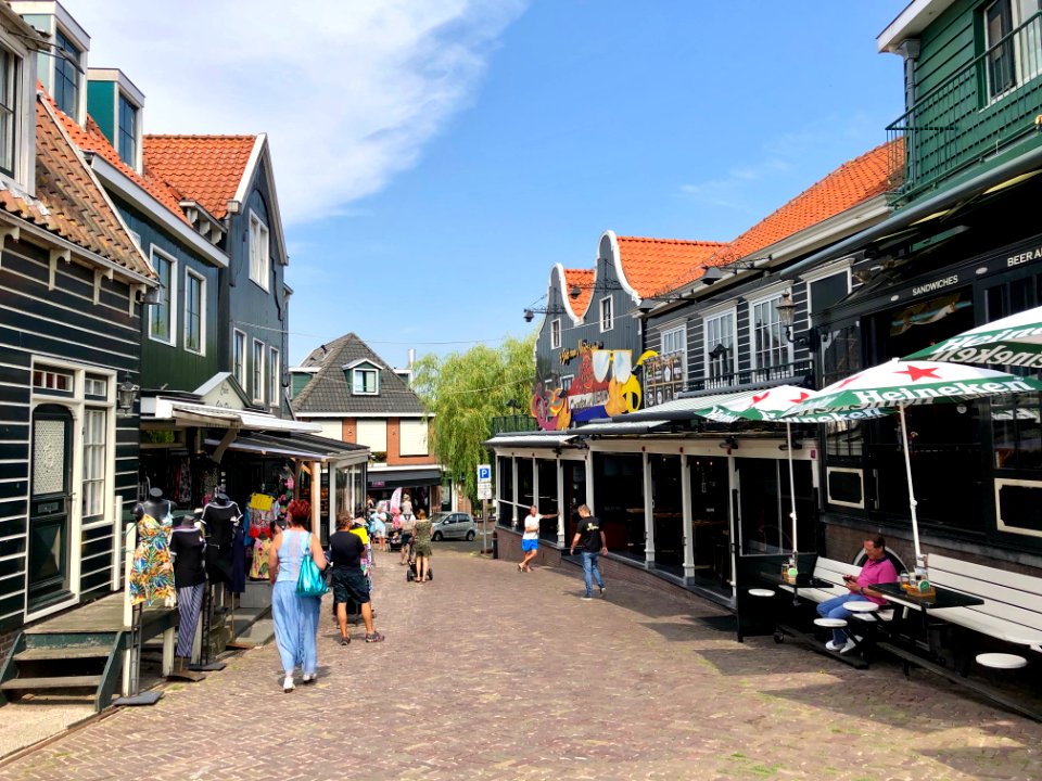 Haven, Volendam, Noord-Holland, Nederland 