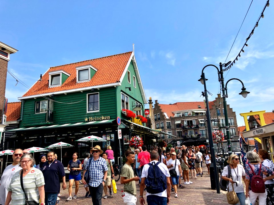Haven, Volendam, Noord-Holland, Nederland 