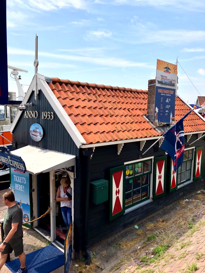 Haven, Volendam, Noord-Holland, Nederland 