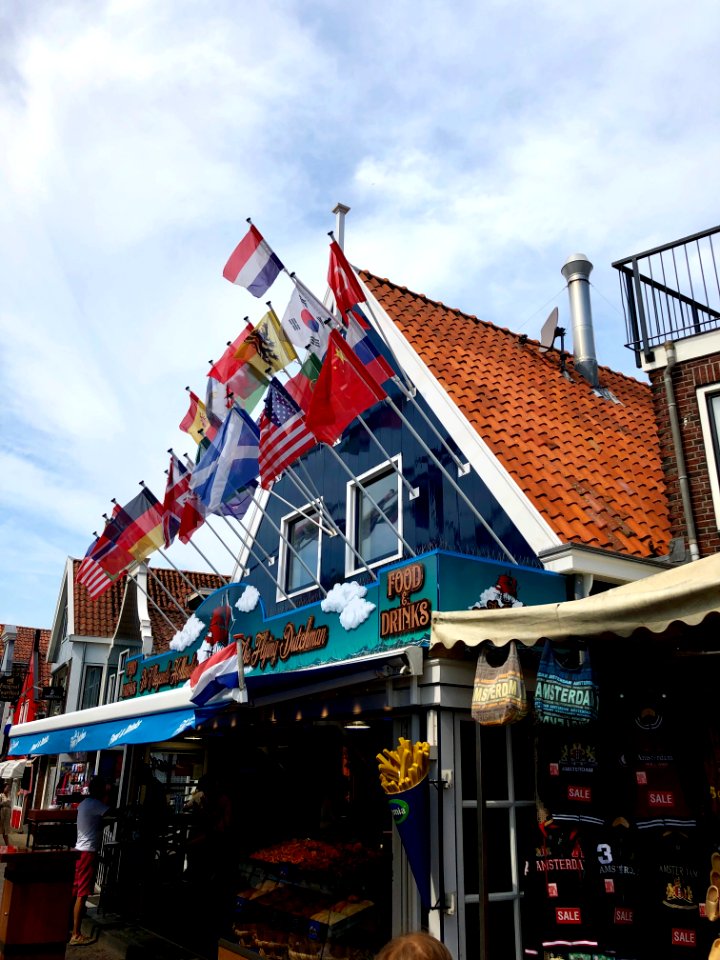 Haven, Volendam, Noord-Holland, Nederland 