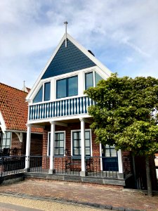 Noordeinde, Volendam, Noord-Holland, Nederland 