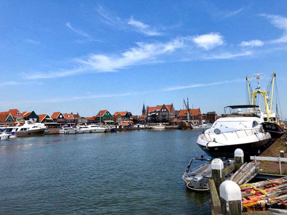 Haven van Volendam, Volendam, Noord-Holland, Nederland 