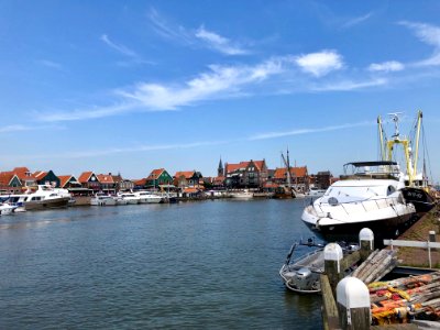 Haven van Volendam, Volendam, Noord-Holland, Nederland 