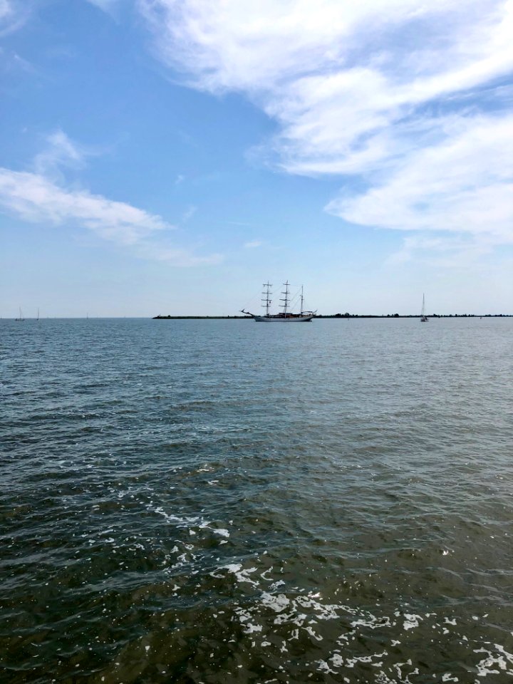 Markermeer, Volendam, Noord-Holland, Nederland 