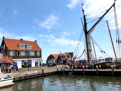 Haven van Volendam, Volendam, Noord-Holland, Nederland 