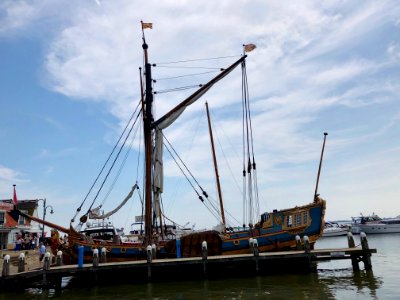 Haven van Volendam, Volendam, Noord-Holland, Nederland 