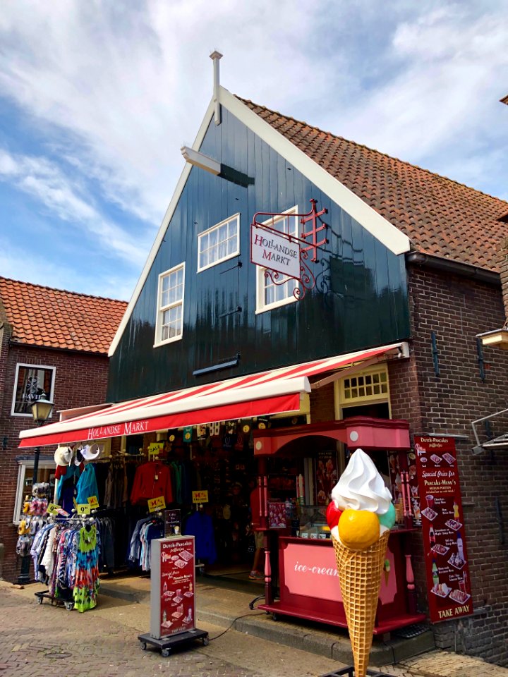 Haven, Volendam, Noord-Holland, Nederland 
