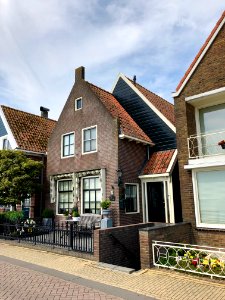 Noordeinde, Volendam, Noord-Holland, Nederland 
