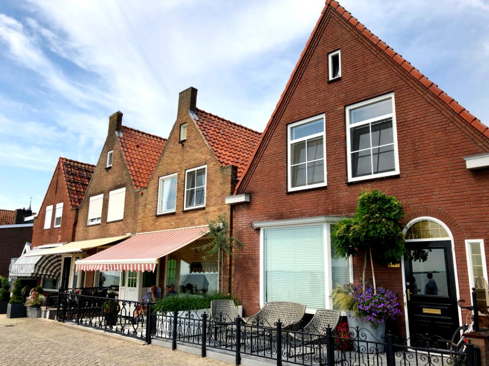 Noordeinde, Volendam, Noord-Holland, Nederland 