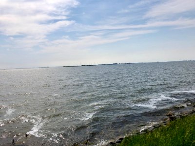 Markermeer, Volendam, Noord-Holland, Nederland 