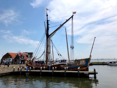 Haven van Volendam, Volendam, Noord-Holland, Nederland 