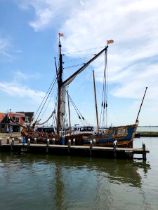 Haven van Volendam, Volendam, Noord-Holland, Nederland 