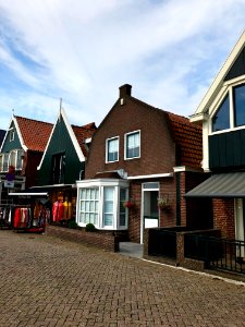 Noordeinde, Volendam, Noord-Holland, Nederland 