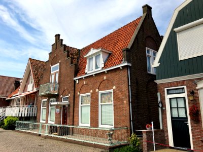 Noordeinde, Volendam, Noord-Holland, Nederland 
