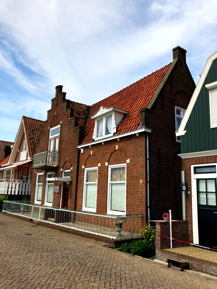 Noordeinde, Volendam, Noord-Holland, Nederland 